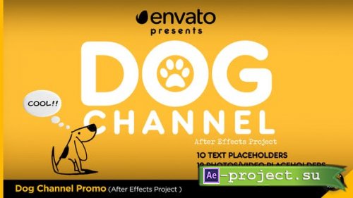 Videohive - Dog Channel Broadcast Pack - 23759634 - Project for After Effects