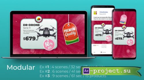 Videohive: Pop Up Promo Product 24036837 - Project for After Effects