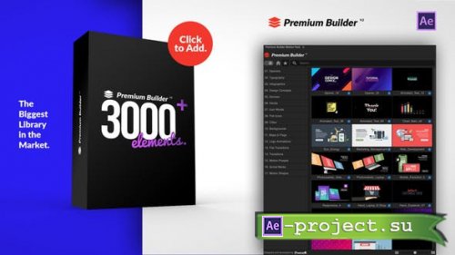 Videohive - PremiumBuilder Motion Pack - 24019319 - V3 - Script for After Effects