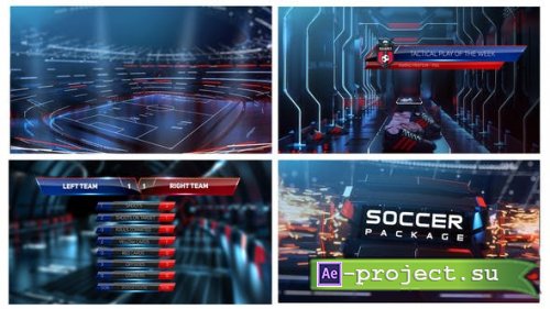 Videohive: Soccer Pack 24105369 - Project for After Effects