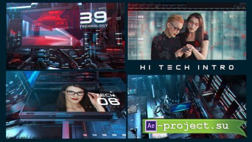 Videohive: Hi Tech Opener 23920816 - Project for After Effects