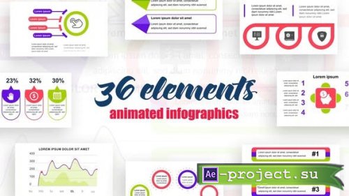 Videohive - Infographics Vol.5 - 25421835 - Project for After Effects