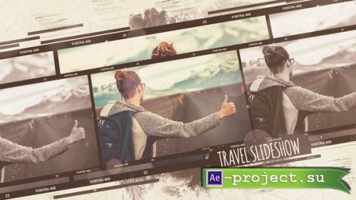 Videohive: Travel Slideshow 22257716 - Project for After Effects