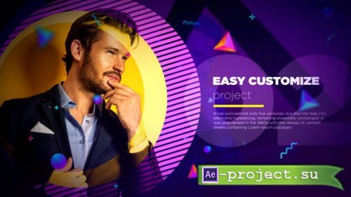 Videohive - Geometric Slideshow - 25433996 - Project for After Effects