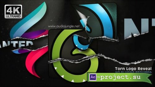 Videohive - Torn Logo Reveal - 24259405 - Project for After Effects