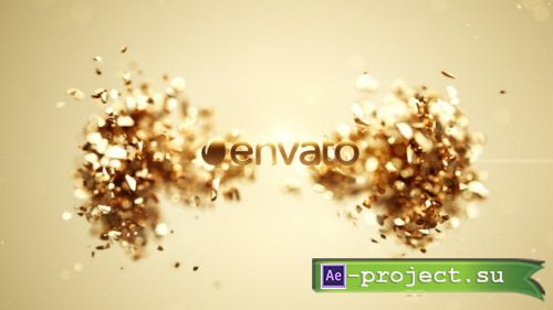 Videohive - Golden Splash Logo 2 - 22662102 - Project for After Effects