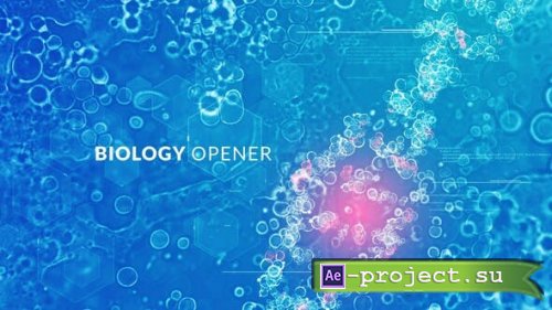 Videohive - Biology Opener - 25437471 - Project for After Effects