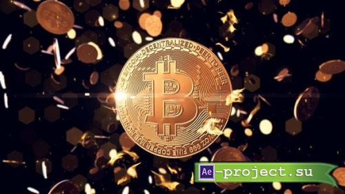 Videohive: Bitcoin Logo Reveal 25055399 - Project for After Effects