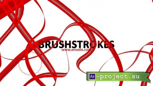 Videohive: BrushStrokes Opener / Logo Reveal 25075483 - Project for After Effects