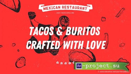 Videohive - Mexican Restaurant | Promotion 21579716 - Project for After Effects