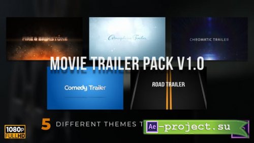 Videohive - Movie Trailer Variety Pack v1.0 - 25505985 - Project for After Effects