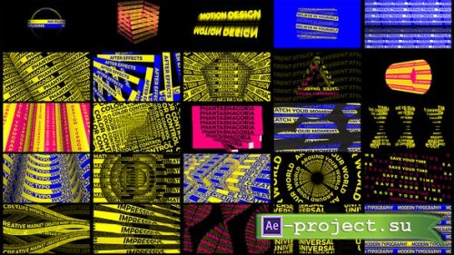 Videohive - Phantasmagoria of Letters // Kinetic Typography Scenes - 25257846 - Project for After Effects