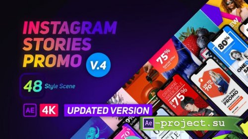 Videohive - Instagram Stories Promo v.4 - 21976691 - Project for After Effects