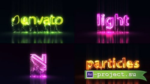 VideoHive - Light Particles Logo Titles - 25515764 - Project for After Effects