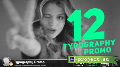 VideoHive - Typography Promo Stomp - 19359800 - Project for After Effects
