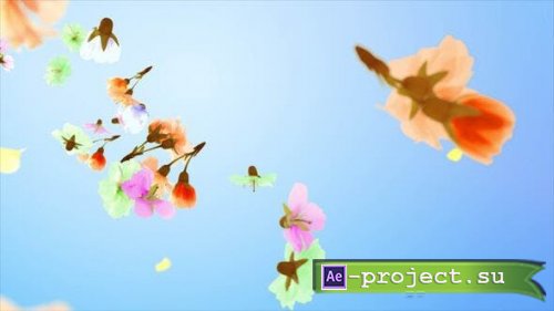 VideoHive - Flowers and Petals Logo - 25477526 - Project for After Effects