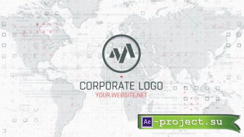 Videohive - Corporate Map Logo - 25517368 - Project for After Effects