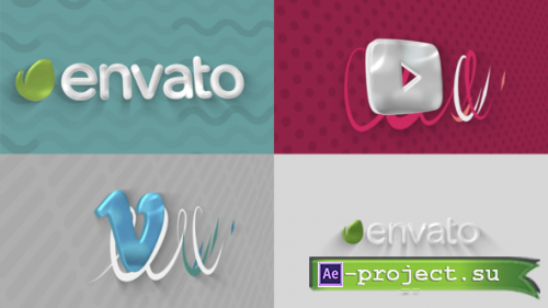 Videohive - Stylish Logo Sting - 25544670 - Project for After Effects