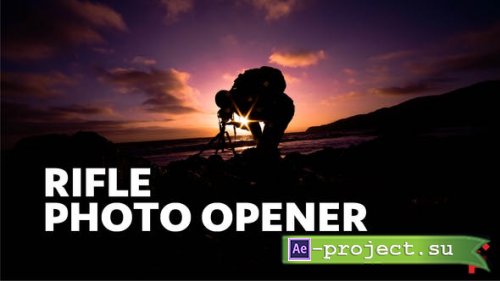 Videohive - Rifle // Photographer Opener - 22106041 - Premiere PRO and After Effects