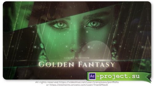 Videohive - Golden Fantasy Luxury Slideshow - 25543195 - Project for After Effects