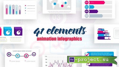 Videohive - Infographics Vol.8 - 25555921 - Project for After Effects