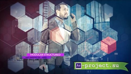 Videohive - Business Showcase 04_Hex 2 - 22637205 - Project for After Effects