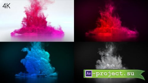 Videohive - Color Smoke Logo Reveal 4 - 23214188 - Project for After Effects
