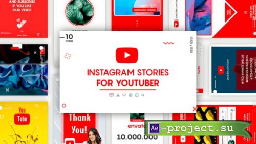 Videohive - Instagram Stories for YouTuber - 25557565 - Project for After Effects