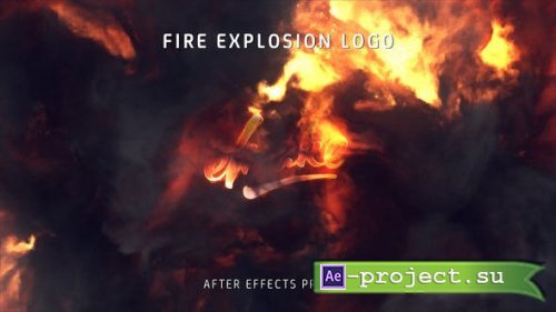 Videohive - Fire Explosion Logo - 25581039 - Project for After Effects