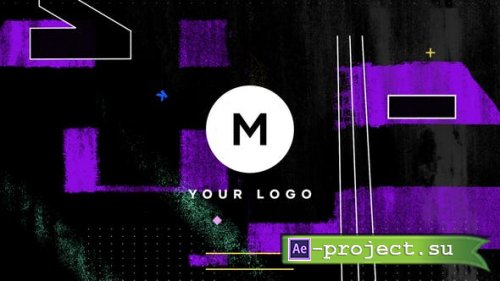 Videohive - Grunge Distortion Logo - 25595096 - Project for After Effects