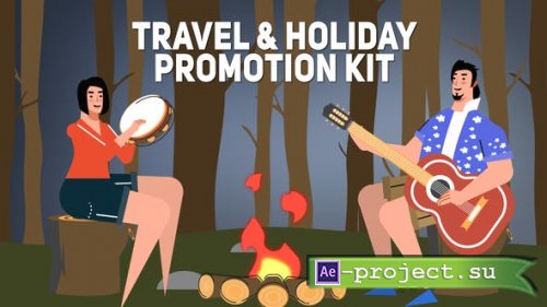 Videohive - Travel & Holiday Promotion Kit - 25443546 - Project for After Effects