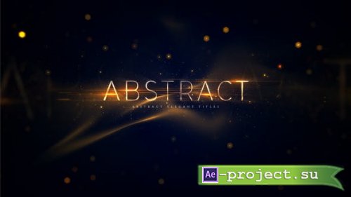 Videohive - Abstract Elegant Titles - 22944935 - Project for After Effects