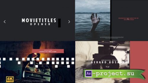 Videohive - Movie Titles Opener 4K - 21760997 - Project for After Effects