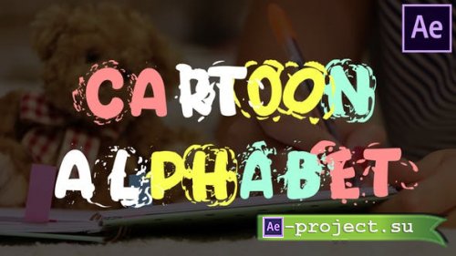 Videohive - Cartoon Alphabet | After Effects - 25622907 - Project for After Effects