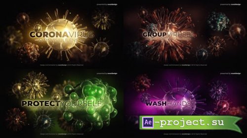 Videohive - Corona Virus Opener - 25645119 - Project for After Effects