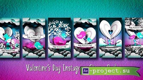 Valentine&#180;s Day Instagram Stories Pack 373711 - After Effects Templates