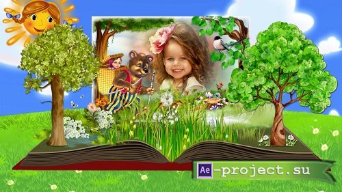 3D Book of fairy tales - Project ProShow Producer