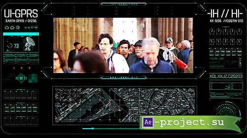HUD Earth GPRS 350994 - After Effects Templates