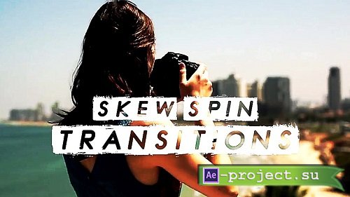Skew Spin Transitions 334426 - Premiere Pro Presets