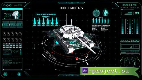 HUD UI Military Tank 354880 - After Effects Templates