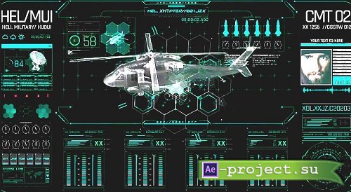 HUD Military UI Helicopter 354222 - After Effects Templates