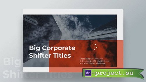 Corporate Shifter Titles 430897 - Premiere Pro Template