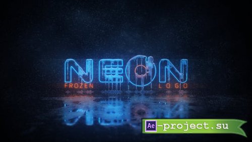Videohive - Frozen Neon Logo - 22882132 - Project for After Effects
