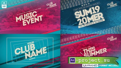 Videohive Summer Music Event - Project for After Effects