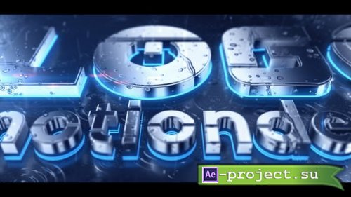 Videohive - Rain 3D Logo - 22883707 - Project for After Effects