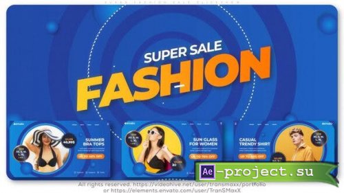 Videohive - Super Fashion Sale Slideshow - 25665159 - Project for After Effects
