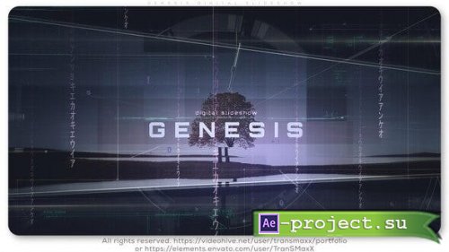 Videohive - Genesis Digital Slideshow - 25624769 - Project for After Effects