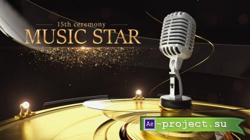 Videohive - Music Star Opener - 23642803 - Project for After Effects