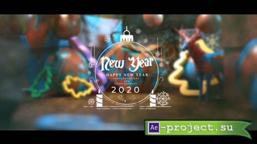 Videohive - Christmas Postcard And Opener 2020 - 25296403 - Project for After Effects