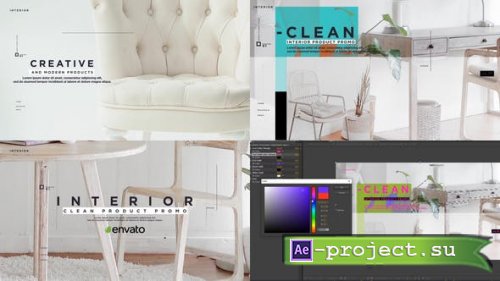 Videohive - Clean Interior Product Promo - 25350525 - Project for After Effects